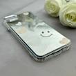 قاب گوشی iPhone 7 - iPhone 8 - iPhone SE 2020 - iPhone SE 2022 آیفون اورجینال فانتزی سخت آینه ای لنز کرومی ایربگ دار طرح قلب کیوت کد 122027