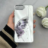 قاب گوشی iPhone 7 Plus - iPhone 8 Plus آیفون اورجینال فانتزی سخت آینه ای لنز کرومی ایربگ دار طرح پروانه کیوت کد 122037