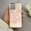 قاب گوشی iPhone 12 - iPhone 12 Pro آیفون اورجینال فانتزی سخت آینه ای لنز کرومی ایربگ دار طرح پاپیون کیوت کد 122044