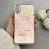 قاب گوشی iPhone XS Max آیفون اورجینال فانتزی سخت آینه ای لنز کرومی ایربگ دار طرح پاپیون کیوت کد 122077