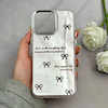 قاب گوشی iPhone 15 Pro Max آیفون اورجینال فانتزی سخت آینه ای لنز کرومی ایربگ دار طرح پاپیون کیوت کد 122121