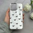 قاب گوشی iPhone 16 Pro Max آیفون اورجینال فانتزی سخت آینه ای لنز کرومی ایربگ دار طرح پاپیون کیوت کد 122139