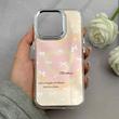 قاب گوشی iPhone 16 Pro آیفون اورجینال فانتزی سخت آینه ای لنز کرومی ایربگ دار طرح پاپیون کیوت کد 122142