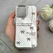 قاب گوشی iPhone 16 آیفون اورجینال فانتزی سخت آینه ای لنز کرومی ایربگ دار طرح پاپیون کیوت کد 122159