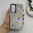 قاب گوشی Galaxy A35 سامسونگ So CooL سوکول اورجینال فانتزی دکمه کرومی طرح پروانه کد 122859