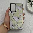 قاب گوشی Galaxy A36 سامسونگ So CooL سوکول اورجینال فانتزی دکمه کرومی طرح پروانه کد 122870