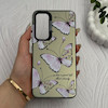 قاب گوشی Galaxy A55 سامسونگ So CooL سوکول اورجینال فانتزی دکمه کرومی طرح پروانه کد 122893