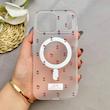 قاب گوشی iPhone 17 Pro Max آیفون پشت مات اورجینال PC Case سخت HARD مگ سیف دار فانتزی گل کیوت کد 123895