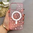 قاب گوشی iPhone 16 Pro Max آیفون پشت مات اورجینال PC Case سخت HARD مگ سیف دار فانتزی گل کیوت کد 123913