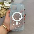 قاب گوشی iPhone 12 Pro Max آیفون پشت مات اورجینال PC Case سخت HARD مگ سیف دار فانتزی ابر کیوت کد 123956
