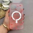 قاب گوشی iPhone 12 Pro Max آیفون پشت مات اورجینال PC Case سخت HARD مگ سیف دار فانتزی آلبالو کیوت کد 123959
