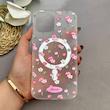 قاب گوشی iPhone 12 Pro Max آیفون پشت مات اورجینال PC Case سخت HARD مگ سیف دار فانتزی گل کیوت کد 123960