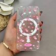 قاب گوشی iPhone X - iPhone XS آیفون پشت مات اورجینال PC Case سخت HARD مگ سیف دار فانتزی گل کیوت کد 123994