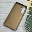 قاب گوشی Galaxy A36 سامسونگ اورجینال M Company ضد ضربه کرکره ای دور سیلیکونی پشت سخت قهوه ای کد 123780