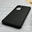 قاب گوشی Galaxy S24 FE سامسونگ اورجینال M Company ضد ضربه کرکره ای دور سیلیکونی پشت سخت مشکی کد 123782