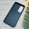 قاب گوشی Galaxy S24 FE سامسونگ اورجینال M Company ضد ضربه کرکره ای دور سیلیکونی پشت سخت سرمه ای کد 123784