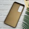 قاب گوشی Galaxy S24 FE سامسونگ اورجینال M Company ضد ضربه کرکره ای دور سیلیکونی پشت سخت قهوه ای کد 123785