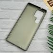 قاب گوشی Galaxy S25 Ultra سامسونگ اورجینال M Company ضد ضربه کرکره ای دور سیلیکونی پشت سخت خاکستری کد 123788