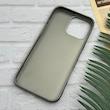 قاب گوشی iPhone 16 Pro Max آیفون اورجینال M Company ضد ضربه کرکره ای دور سیلیکونی پشت سخت خاکستری کد 123797