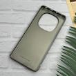 قاب گوشی Redmi Note 14 Pro 4G شیائومی اورجینال M Company ضد ضربه کرکره ای دور سیلیکونی پشت سخت خاکستری کد 123823