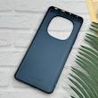 قاب گوشی Redmi Note 14 Pro 4G شیائومی اورجینال M Company ضد ضربه کرکره ای دور سیلیکونی پشت سخت سرمه ای کد 123824