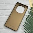 قاب گوشی Redmi Note 14 Pro 4G شیائومی اورجینال M Company ضد ضربه کرکره ای دور سیلیکونی پشت سخت قهوه ای کد 123825