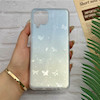 قاب گوشی Galaxy A12 - M12 سامسونگ فانتزی براق IMD لیزری لاکچری سخت HARD طرح پروانه کد 123240