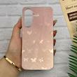 قاب گوشی Galaxy A36 - A56 سامسونگ فانتزی براق IMD لیزری لاکچری سخت HARD طرح پروانه کد 123245