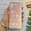 قاب گوشی Galaxy A30S - A50S - A50 سامسونگ فانتزی براق IMD لیزری لاکچری سخت HARD طرح پروانه کد 123253