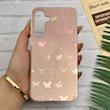قاب گوشی Galaxy A16 سامسونگ فانتزی براق IMD لیزری لاکچری سخت HARD طرح پروانه کد 123258