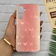 قاب گوشی Galaxy A16 سامسونگ فانتزی براق IMD لیزری لاکچری سخت HARD طرح پروانه کد 123259