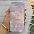 قاب گوشی Galaxy A17 سامسونگ فانتزی براق IMD لیزری لاکچری سخت HARD طرح پروانه کد 123265