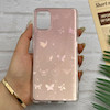 قاب گوشی Galaxy A51 سامسونگ فانتزی براق IMD لیزری لاکچری سخت HARD طرح پروانه کد 123271