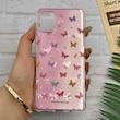 قاب گوشی Galaxy A51 سامسونگ فانتزی براق IMD لیزری لاکچری سخت HARD طرح پروانه کد 123274