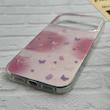قاب گوشی iPhone 17 Pro Max آیفون فانتزی براق IMD لیزری لاکچری سخت HARD طرح پروانه کد 123302