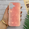 قاب گوشی iPhone 17 آیفون فانتزی براق IMD لیزری لاکچری سخت HARD طرح پروانه کد 123304