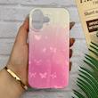 قاب گوشی iPhone 17 آیفون فانتزی براق IMD لیزری لاکچری سخت HARD طرح پروانه کد 123307
