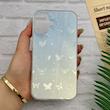 قاب گوشی iPhone 16 آیفون فانتزی براق IMD لیزری لاکچری سخت HARD طرح پروانه کد 123315