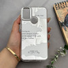 قاب گوشی Galaxy A11 - M11 سامسونگ اورجینال فانتزی سخت آینه ای لنز کرومی ایربگ دار طرح ابر کیوت کد 122463