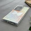 قاب گوشی Galaxy S24 Ultra سامسونگ اورجینال فانتزی سخت آینه ای لنز کرومی ایربگ دار طرح پروانه کیوت کد 122489