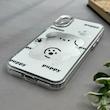 قاب گوشی iPhone X - iPhone XS آیفون اورجینال فانتزی سخت آینه ای لنز کرومی ایربگ دار طرح PUPPY کیوت کد 122506