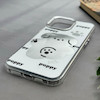 قاب گوشی iPhone 12 Pro Max آیفون اورجینال فانتزی سخت آینه ای لنز کرومی ایربگ دار طرح PUPPY کیوت کد 122517
