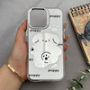 قاب گوشی iPhone 16 Pro Max آیفون اورجینال فانتزی سخت آینه ای لنز کرومی ایربگ دار طرح PUPPY کیوت کد 122522