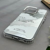 قاب گوشی iPhone 16 Pro Max آیفون اورجینال فانتزی سخت آینه ای لنز کرومی ایربگ دار طرح ابر کیوت کد 122525
