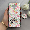 قاب گوشی Galaxy Note 9 سامسونگ فانتزی سوزنی برجسته پاپ سوکت دار طرح گل کد 122577