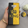 قاب گوشی Galaxy Note 9 سامسونگ فانتزی سوزنی برجسته پاپ سوکت دار طرح KING کد 122578