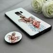 قاب گوشی Galaxy S9 سامسونگ فانتزی سوزنی برجسته پاپ سوکت دار طرح دخترونه کد 122610