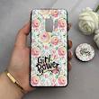 قاب گوشی Galaxy S9 سامسونگ فانتزی سوزنی برجسته پاپ سوکت دار طرح گل کد 122613