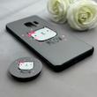قاب گوشی Galaxy S9 سامسونگ فانتزی سوزنی برجسته پاپ سوکت دار طرح گربه کد 122615