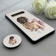 قاب گوشی Galaxy S10 سامسونگ فانتزی سوزنی برجسته پاپ سوکت دار طرح دخترونه کد 122624